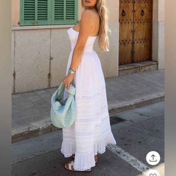 DOEN SOLONA DRESS - SALT MIDI DRESS - Picture 5 of 13